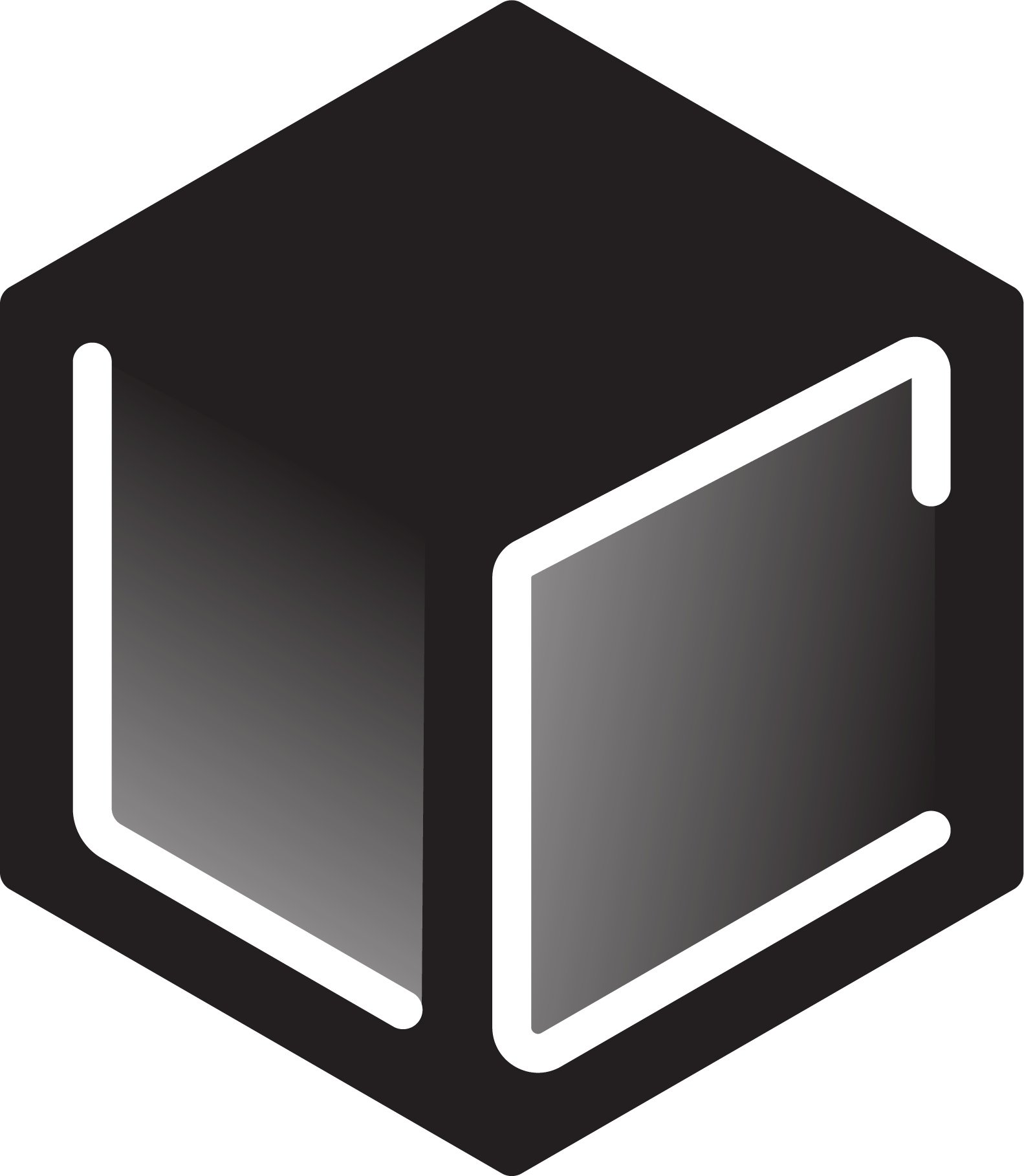 LC siding icon logo in black